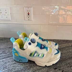 Men’s Adidas x Reebok ZX Fury Shock Cyan Size 11.5